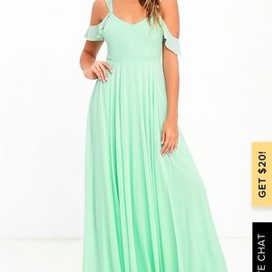 LuLus Mint Green Maxi Dress